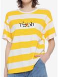 Disney Winnie The Pooh Logo Stripe T-Shirt, MULTI, hi-res