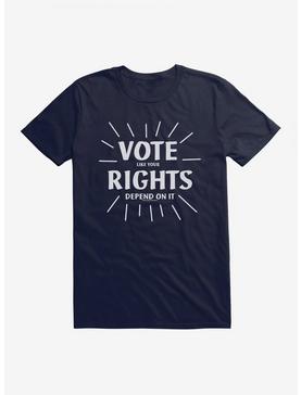 Vote Your Rights Depend On It T-Shirt, , hi-res