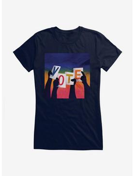 Vote Buttons Girls T-Shirt, , hi-res