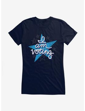 Vote I Am Voting Girls T-Shirt, , hi-res