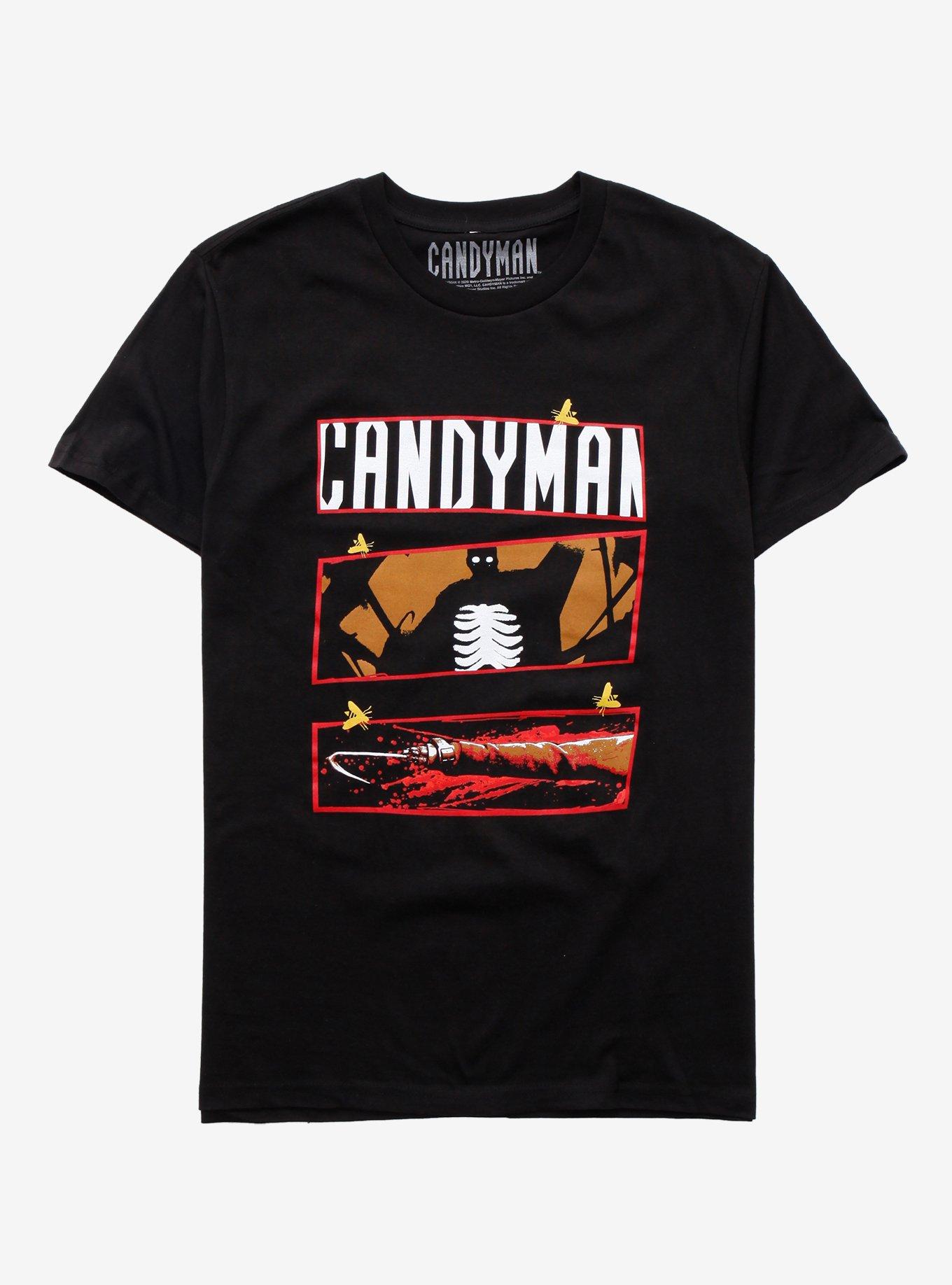 Candyman Panel T-Shirt, BLACK, hi-res