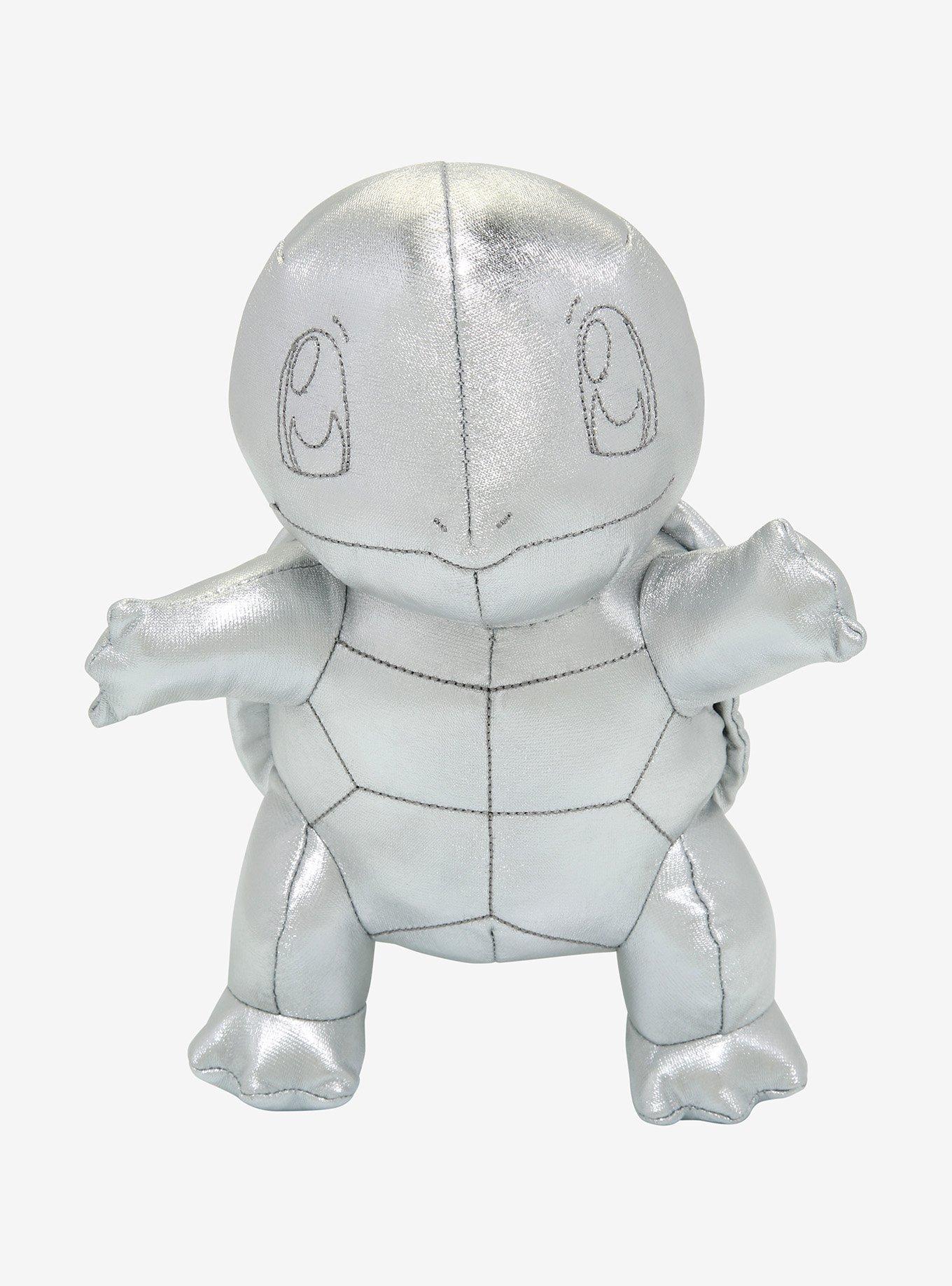 Pokemon Squirtle 25 Year Anniversary Celebration Silver Plush, , hi-res