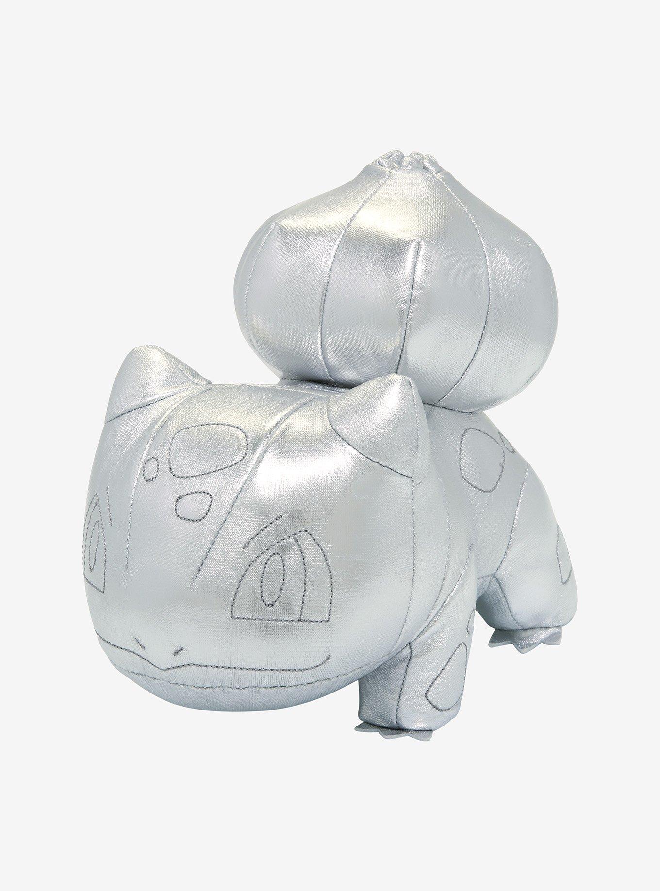 Pokemon Bulbasaur 25 Year Anniversary Celebration Silver Plush, , hi-res