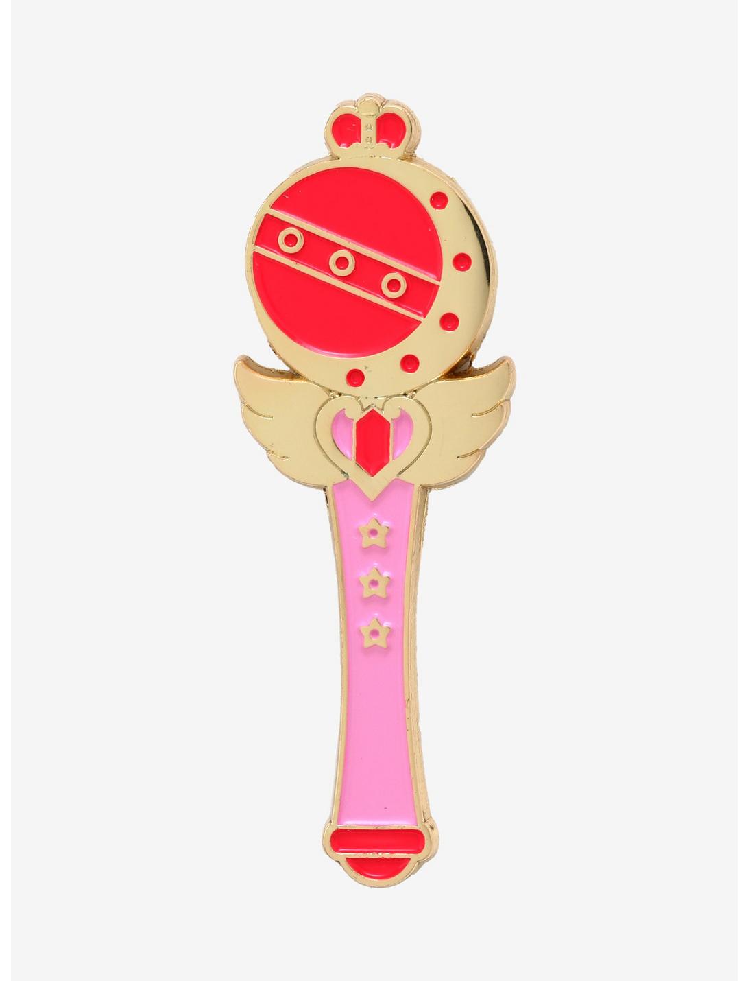 Sailor Moon Cutie Moon Rod Enamel Pin, , hi-res