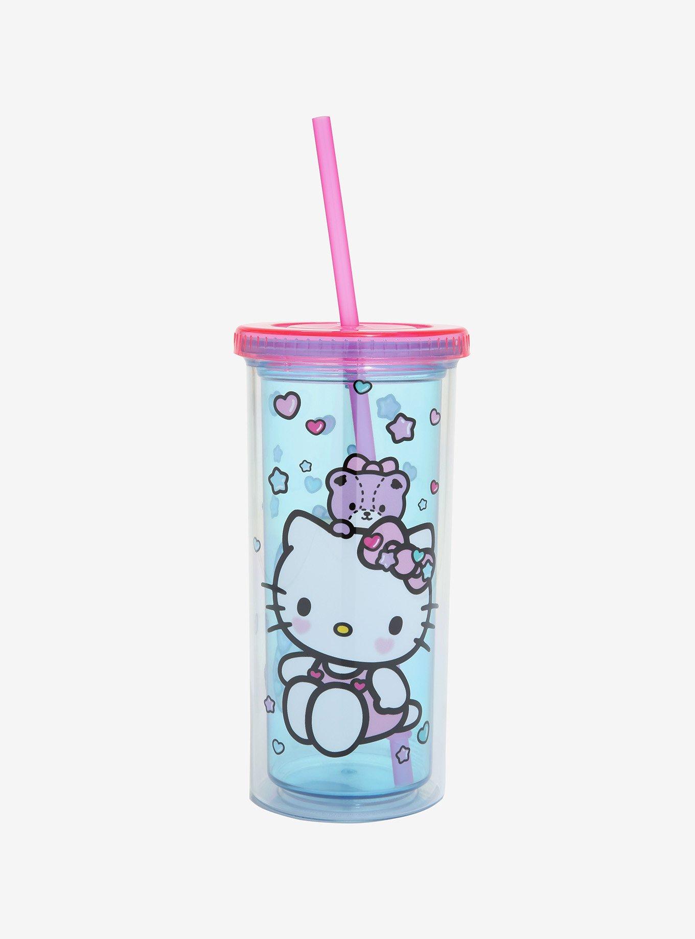 Hello Kitty Pastel Donut Acrylic Travel Cup | Hot Topic