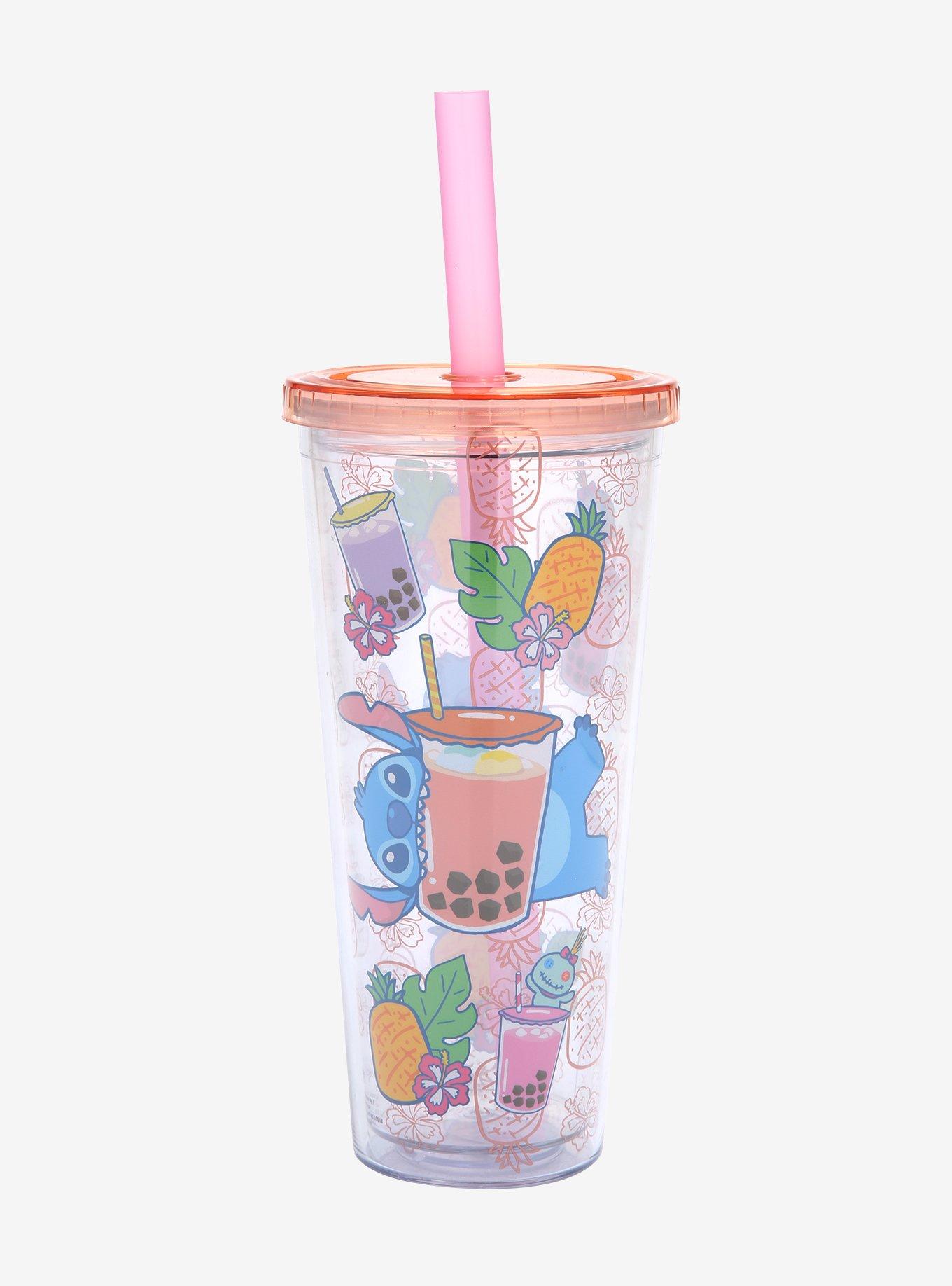 Disney Lilo & Stitch Straws