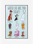 Disney Cats Which Cat Are You Today? Wood Wall Art, , hi-res
