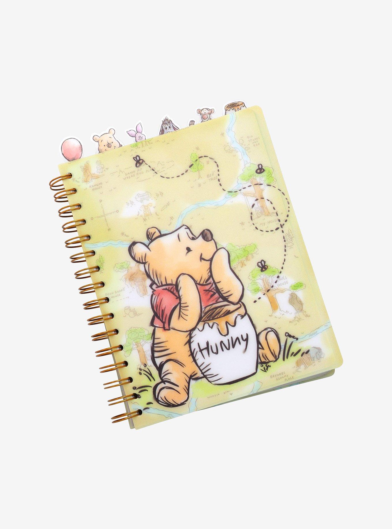 Disney Winnie The Pooh Hunny Tabbed Journal | Hot Topic
