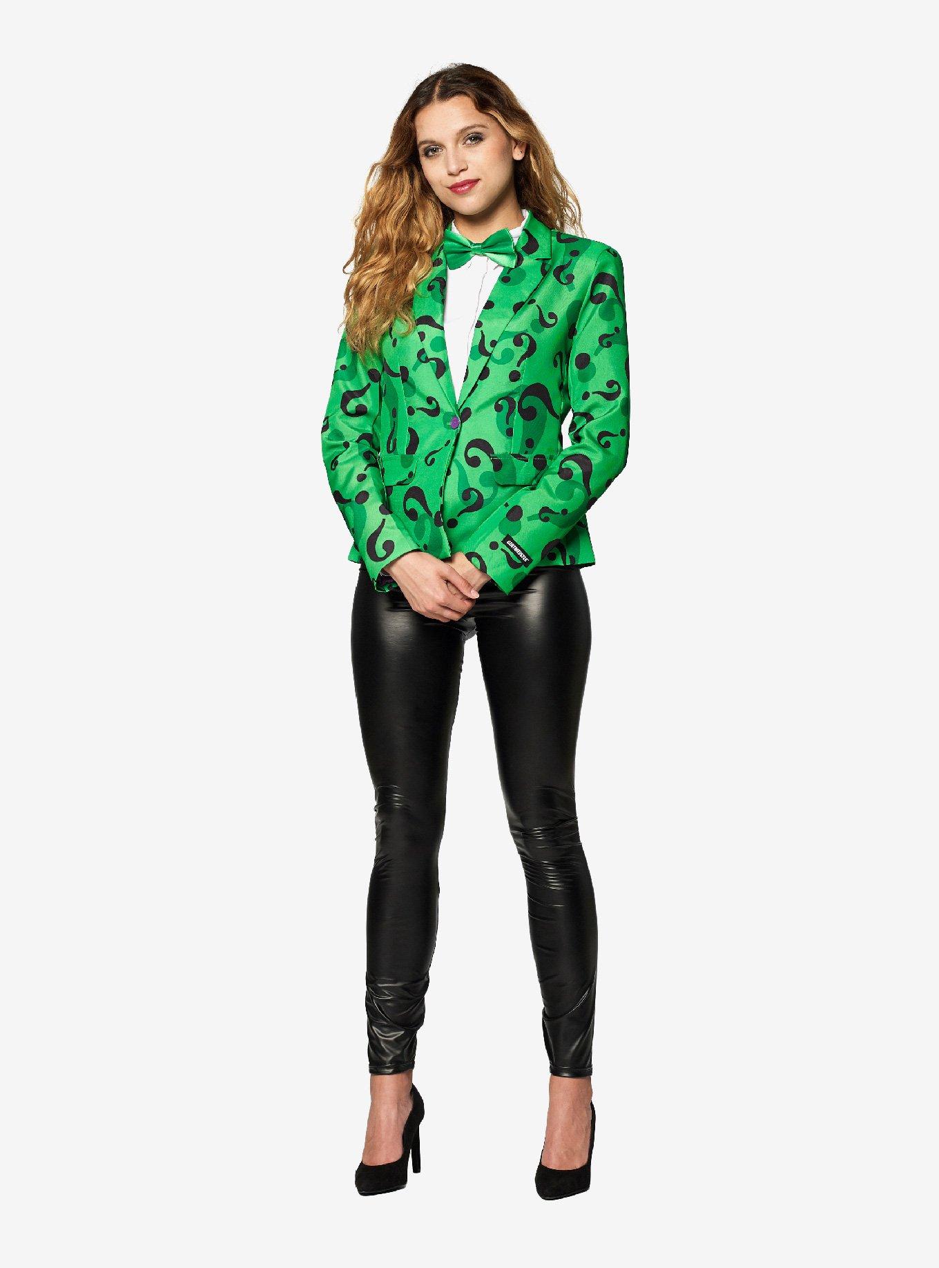 DC Comics Batman The Riddler Women's Halloween Blazer, , hi-res