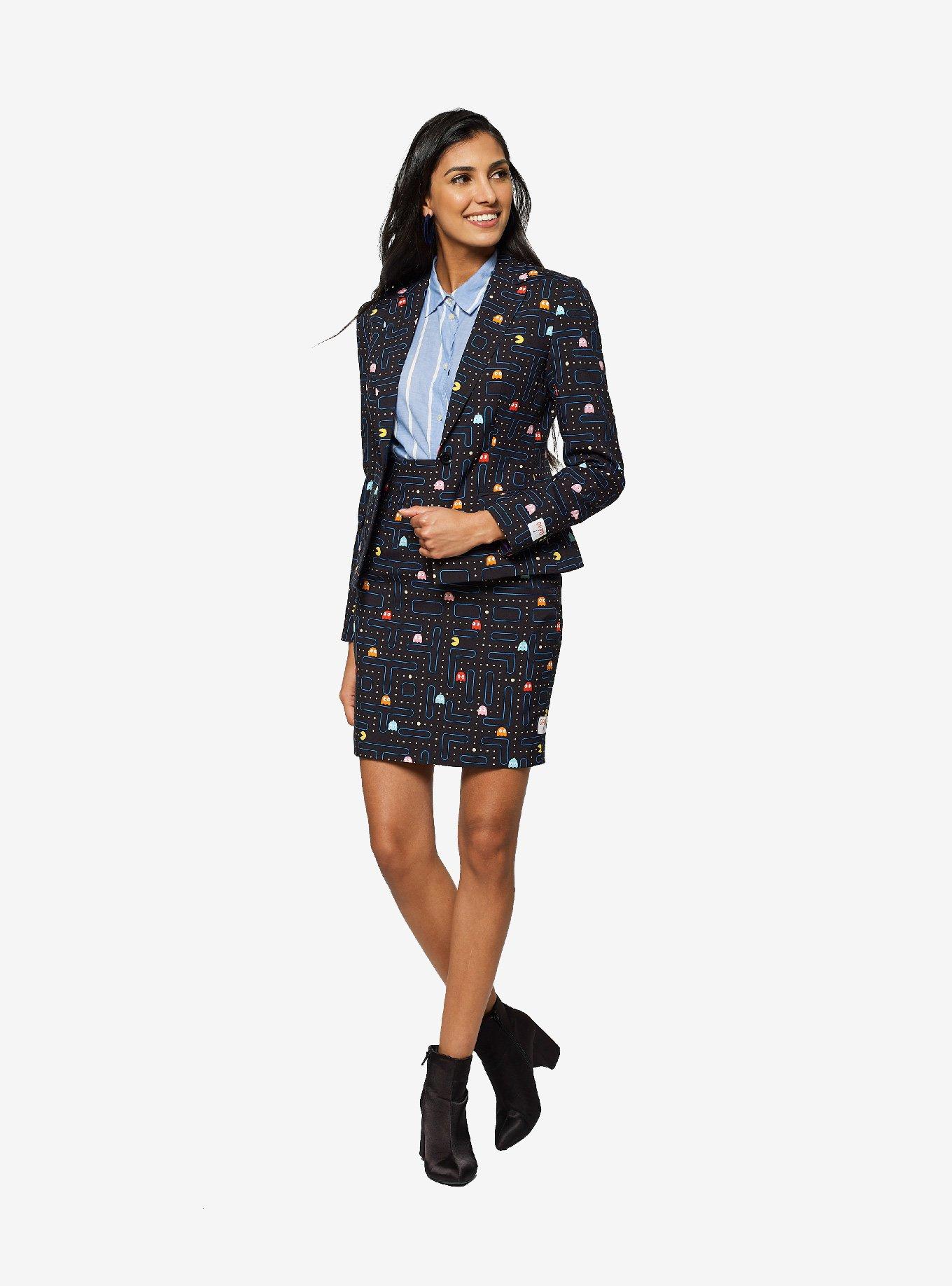 Pac-Man Women's Madam Suit, MULTICOLOR, hi-res
