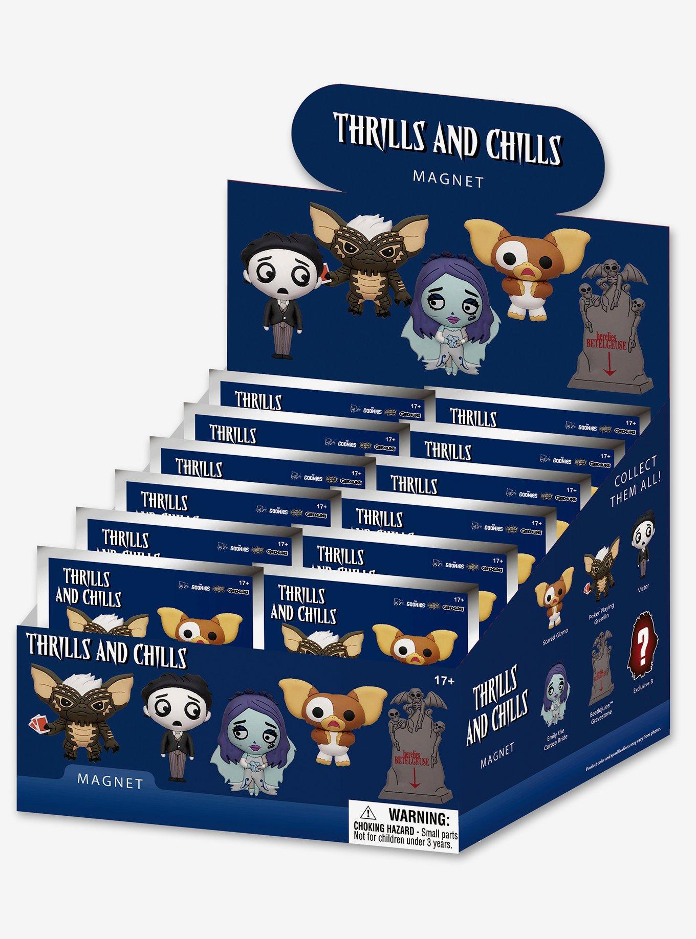 WB Horror Thrills And Chills Character Figural Bag Clip, , hi-res