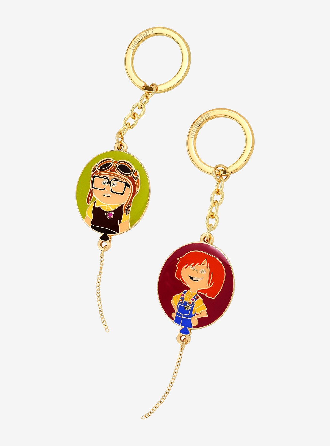 Loungefly Disney Pixar Up Carl & Ellie Balloon Best Friend Keychain Set -  BoxLunch Exclusive