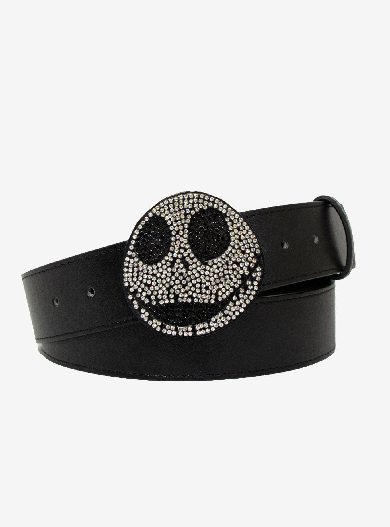 Nightmare Before Christmas Jack Rhinestone Vegan Leather  display picture 2
