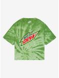 Mountain Dew Tie-Dye Girls Crop T-Shirt, MULTI, hi-res