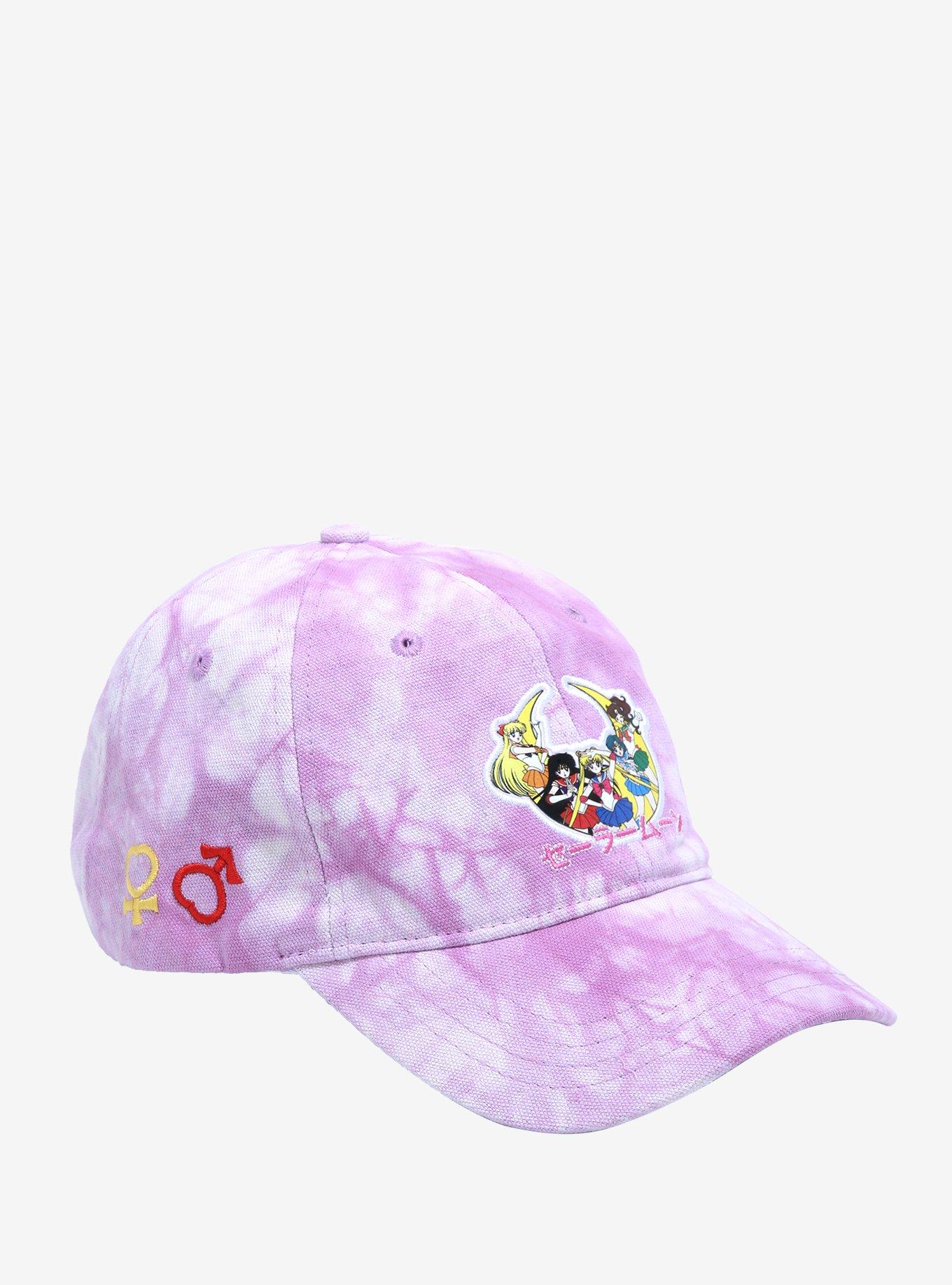 Sailor Moon Group Purple Wash Dad Cap, , hi-res