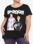Haikyu!! Hinata & Ushijima Girls T-Shirt Plus Size, MULTI, hi-res