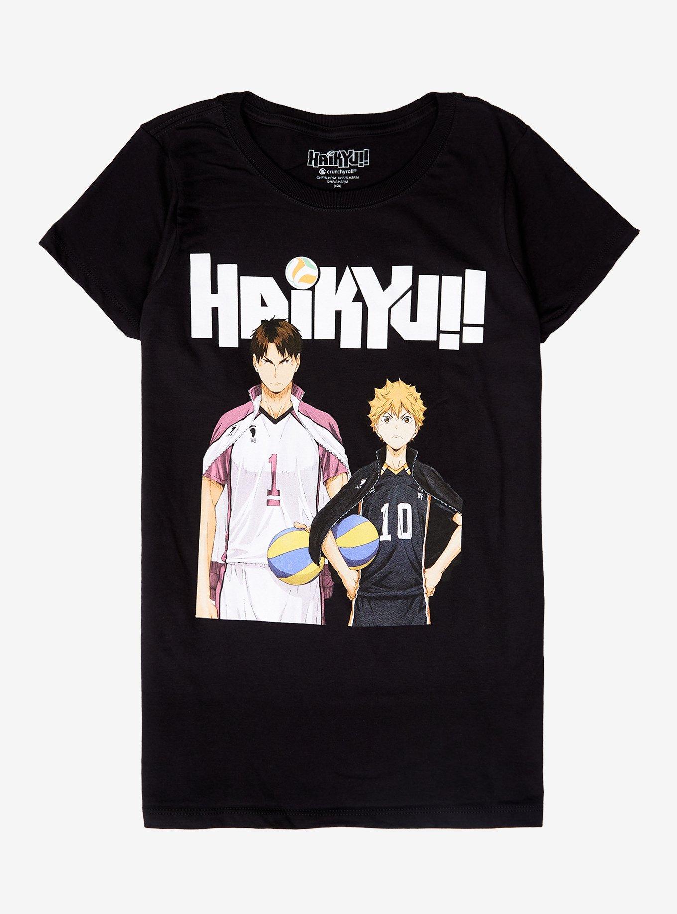 Haikyu!! Hinata & Ushijima Girls T-Shirt, MULTI, hi-res