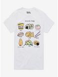 Kawaii Snack Time Boyfriend Fit Girls T-Shirt, MULTI, hi-res