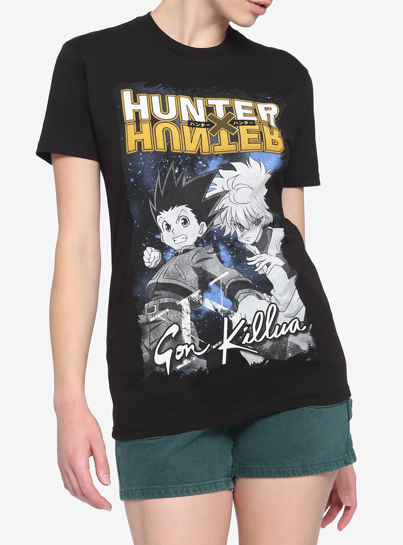 Hunter X Hunter Gon & Killua Boyfriend Fit Girls T-Shirt, MULTI, hi-res