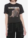 Star Wars The Mandalorian Bantha Ride Girls Crop T-Shirt, MULTI, hi-res