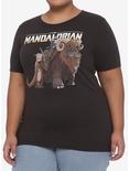 Star Wars The Mandalorian Bantha Ride Girls T-Shirt Plus Size, MULTI, hi-res