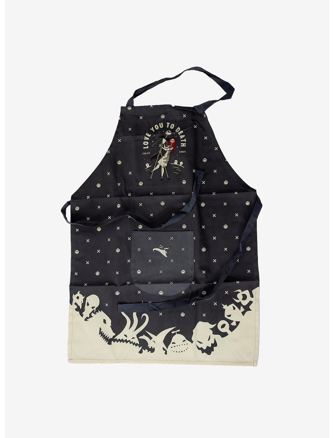 The Nightmare Before Christmas Love You To Death Apron, , hi-res