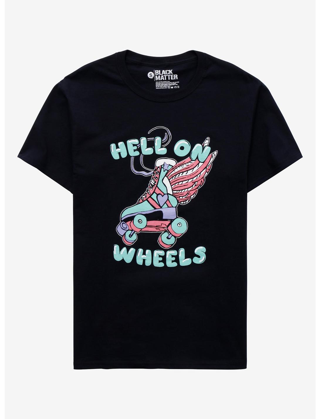Hell On Wheels Pastel Roller Skate Girls T-Shirt, MULTI, hi-res