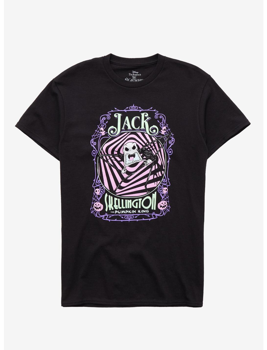 The Nightmare Before Christmas Jack Skellington Scary Face Girls T-Shirt, MULTI, hi-res