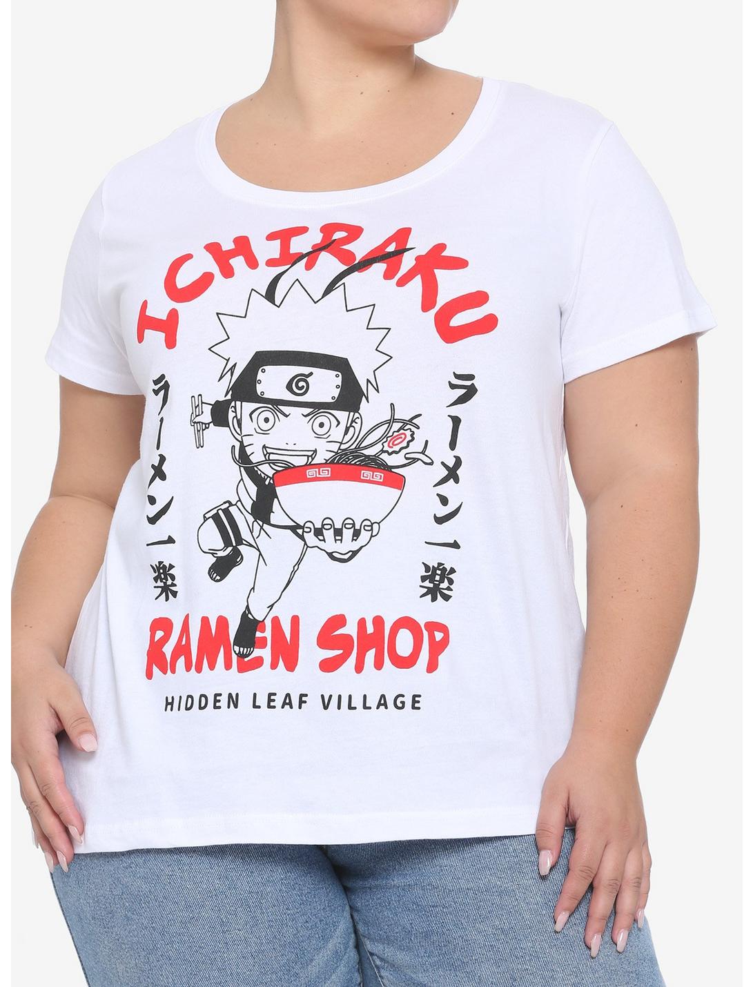 Naruto Shippuden Ichiraku Ramen Shop Girls T-Shirt Plus Size, MULTI, hi-res
