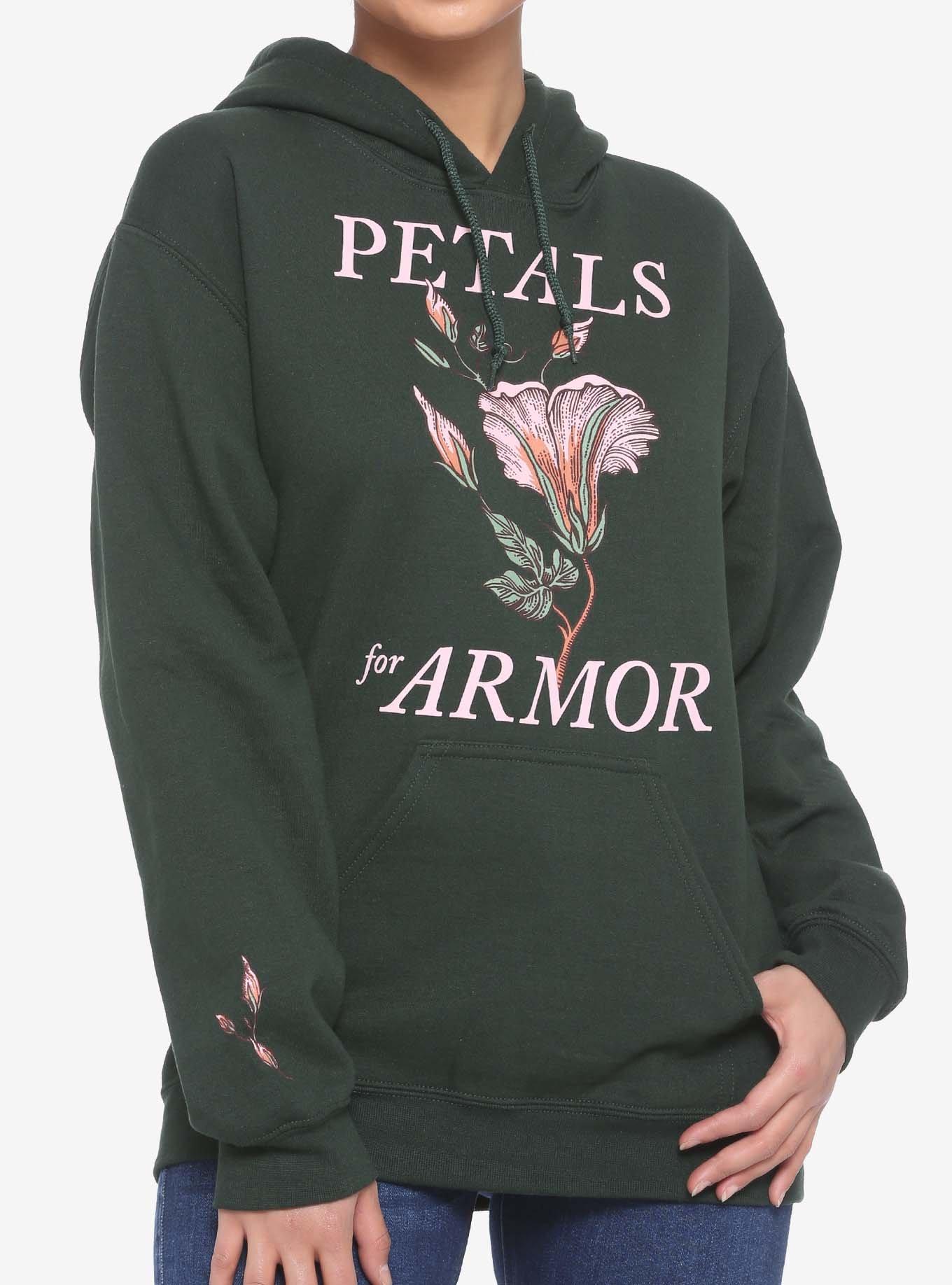 Hayley Williams Petals For Armor Girls Hoodie, GREEN, hi-res