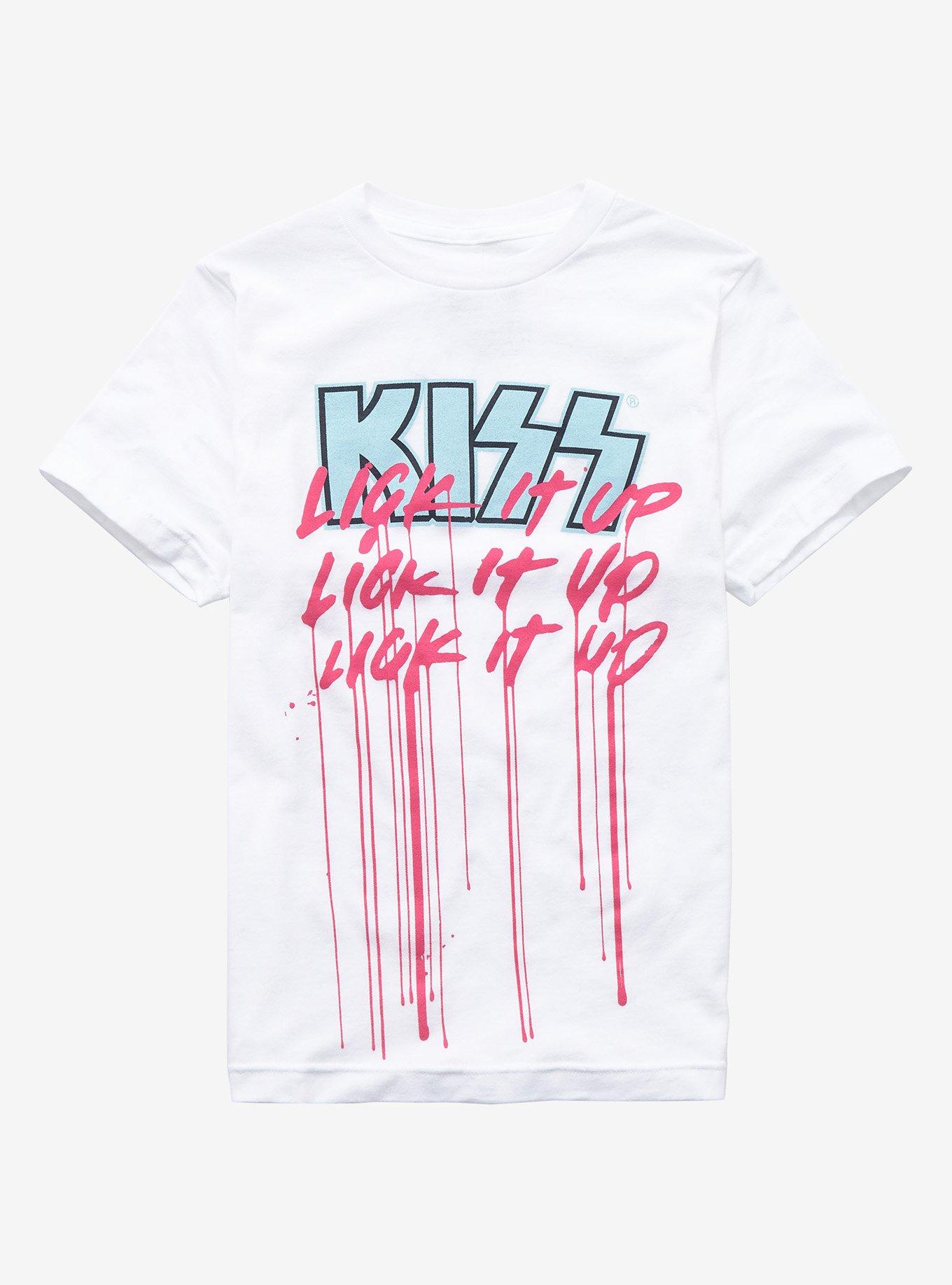 Kiss Lick It Up Girls T-Shirt | Hot Topic