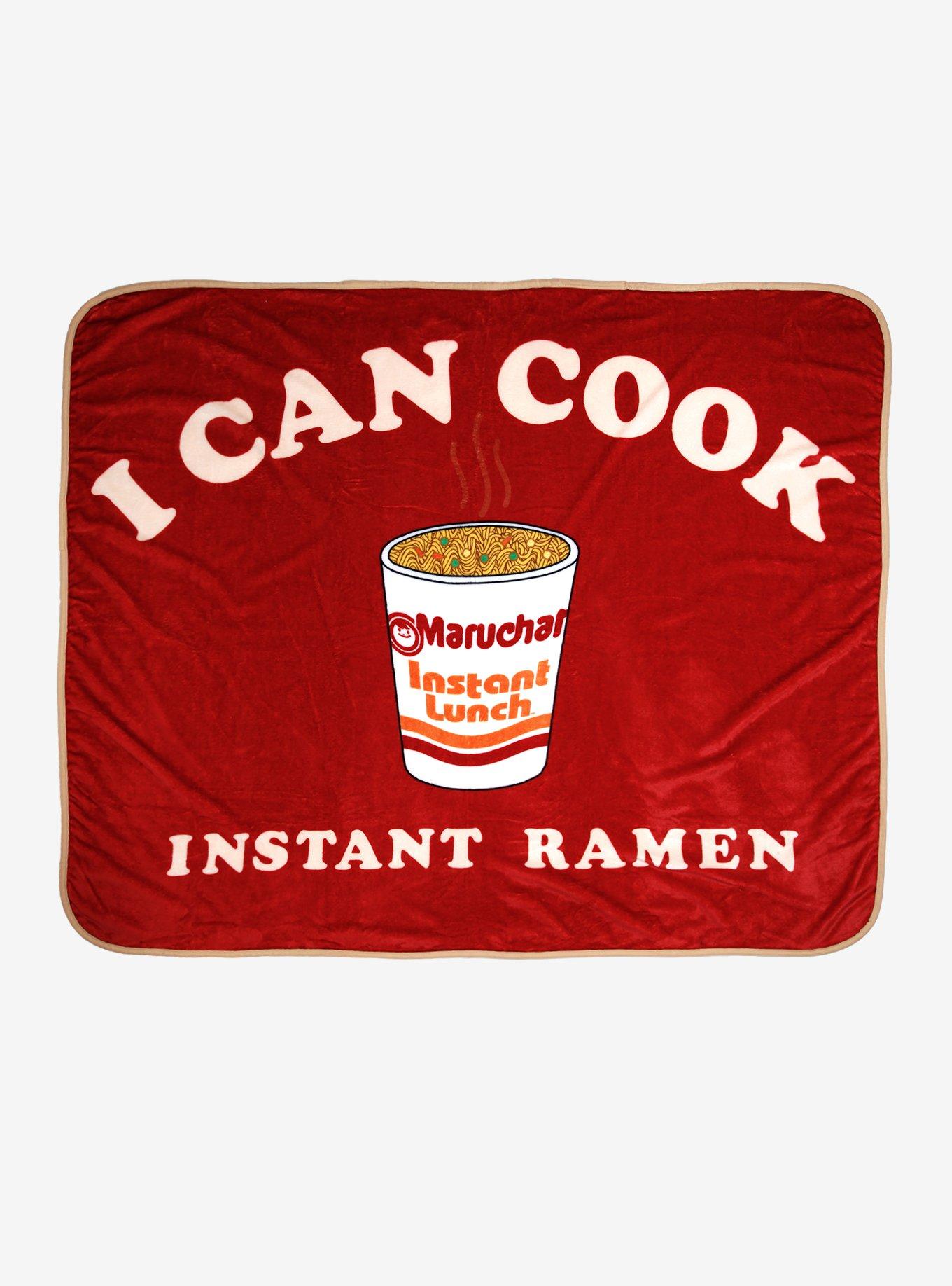 Maruchan I Can Cook Instant Ramen Throw Blanket, , hi-res