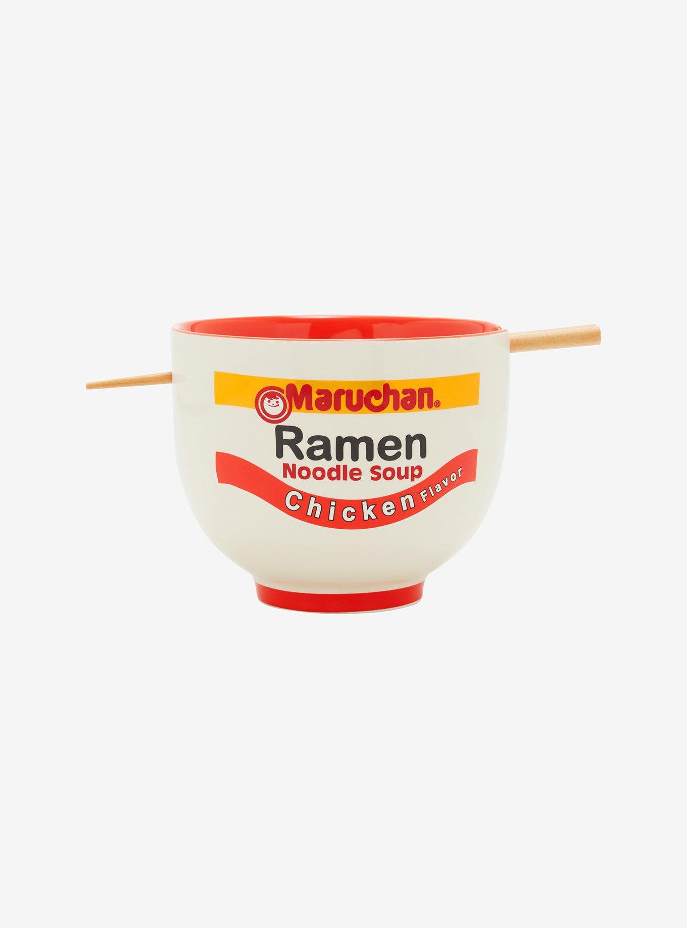 Maruchan Chicken Noodle Soup Ramen Bowl With Chopsticks Hot Topic