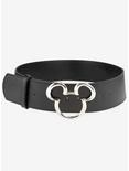 Buckle-Down Disney Mickey Mouse Silver Icon 1 1/2 Inch Belt, MULTI, hi-res