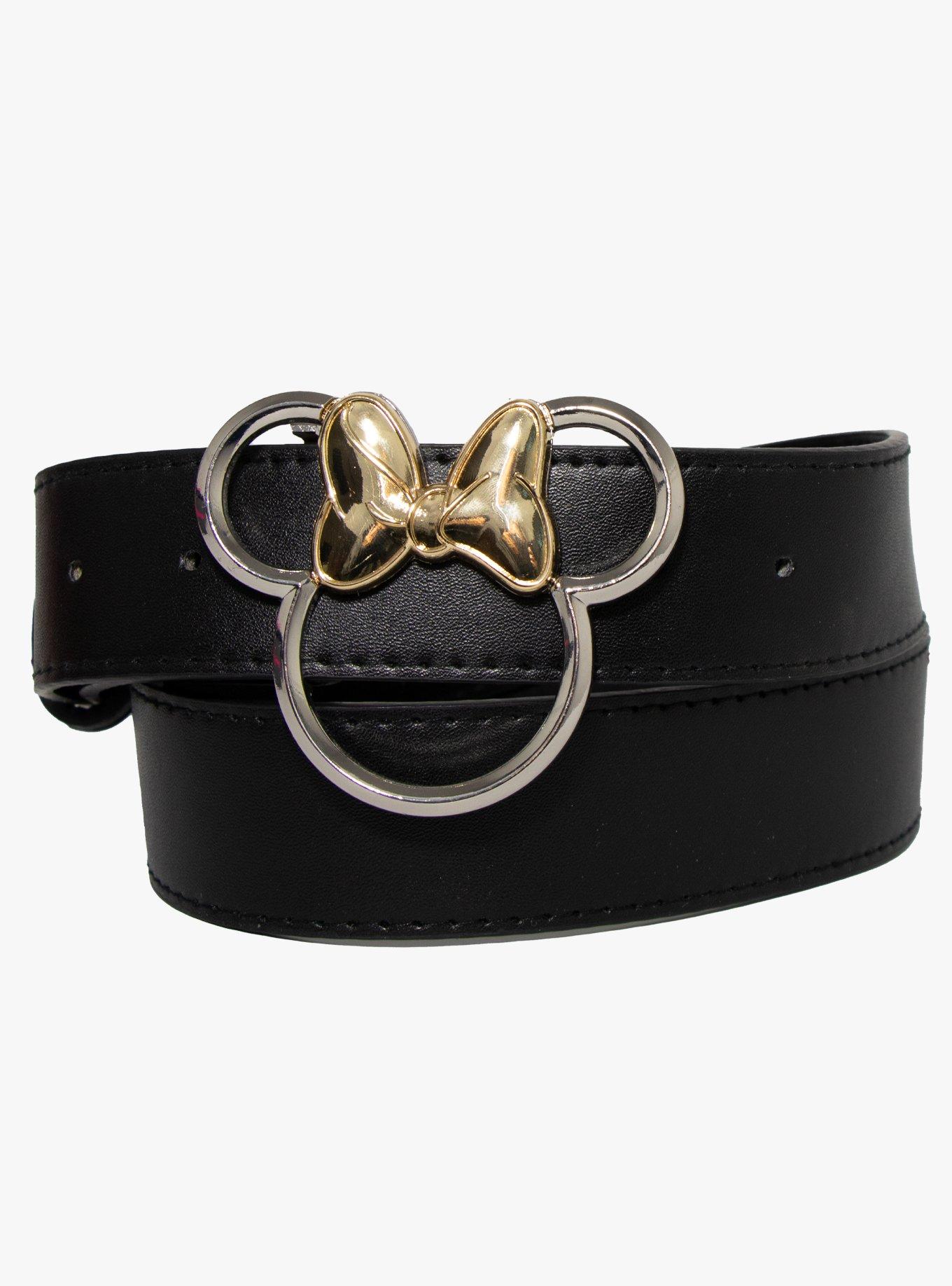 Buckle-Down Disney Minnie Mouse Icon 1 1/2 Inch Belt, MULTI, hi-res