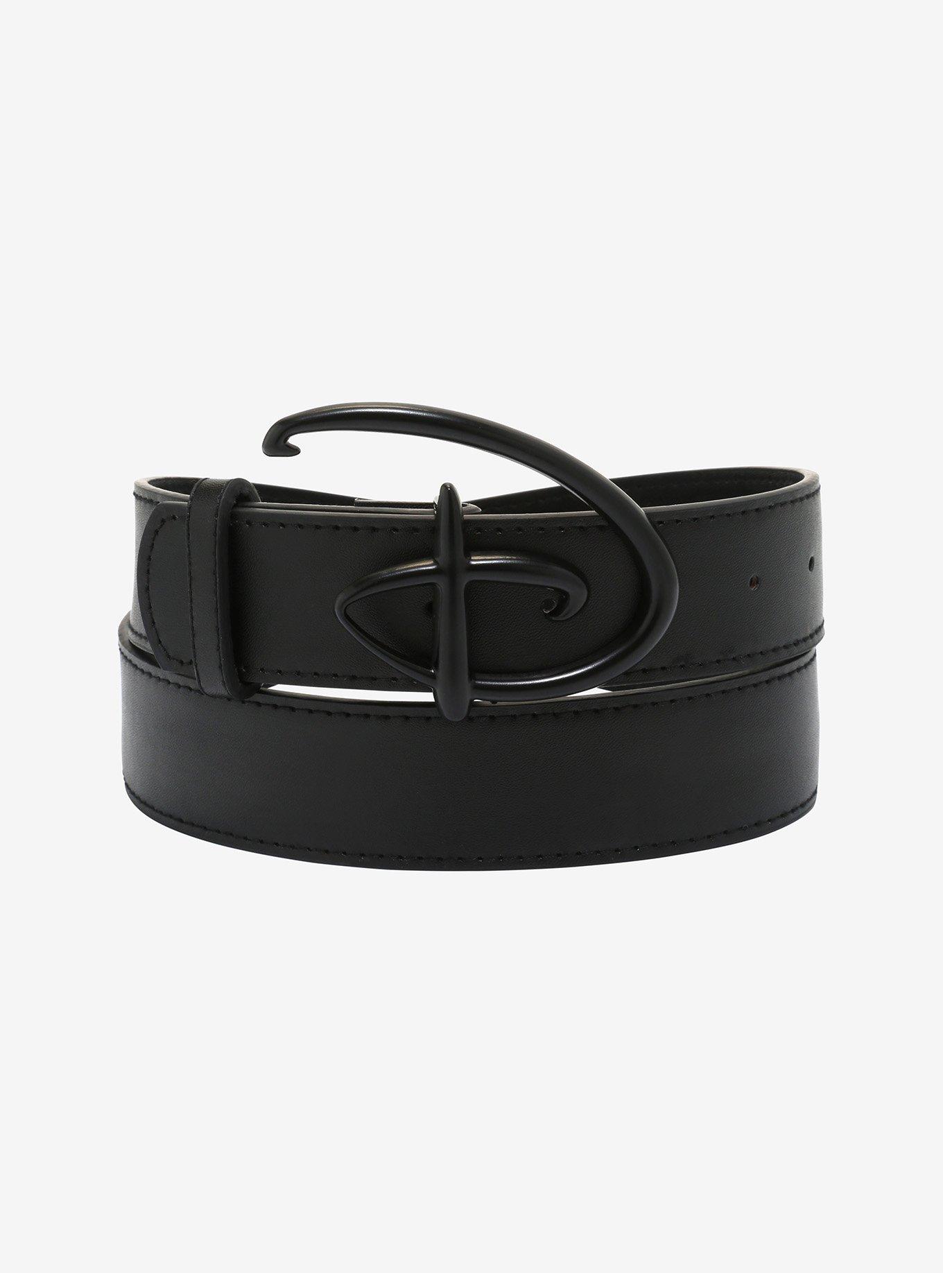 Buckle-Down Disney Black Logo 1 1/2 Inch Belt, MULTI, hi-res