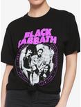 Black Sabbath Names & Photo Girls T-Shirt, BLACK, hi-res