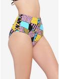 The Nightmare Before Christmas Sally High-Waisted Swim Bottoms, MULTI, hi-res