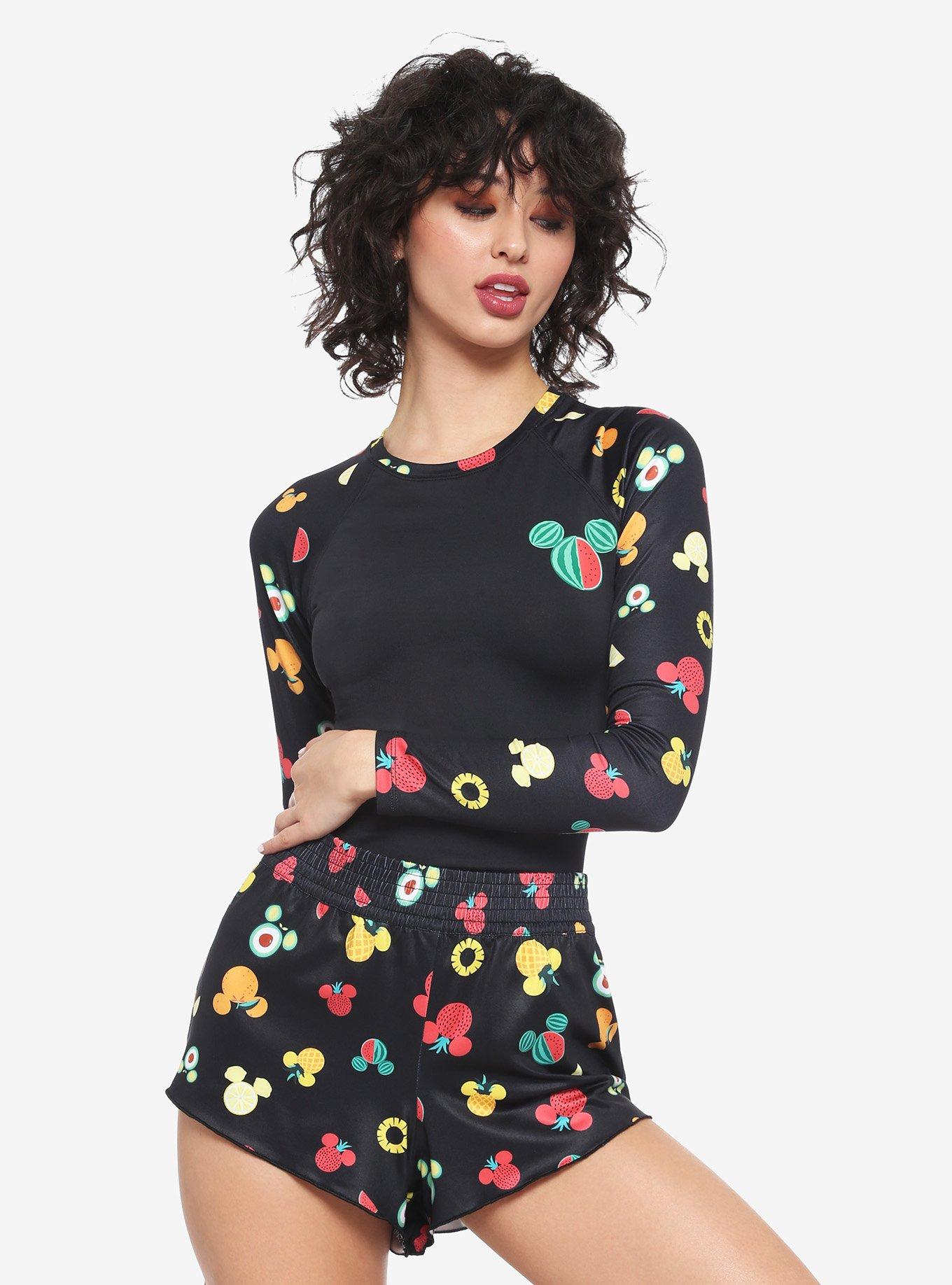 Disney Mickey Mouse Fruits Rash Guard, MULTI, hi-res