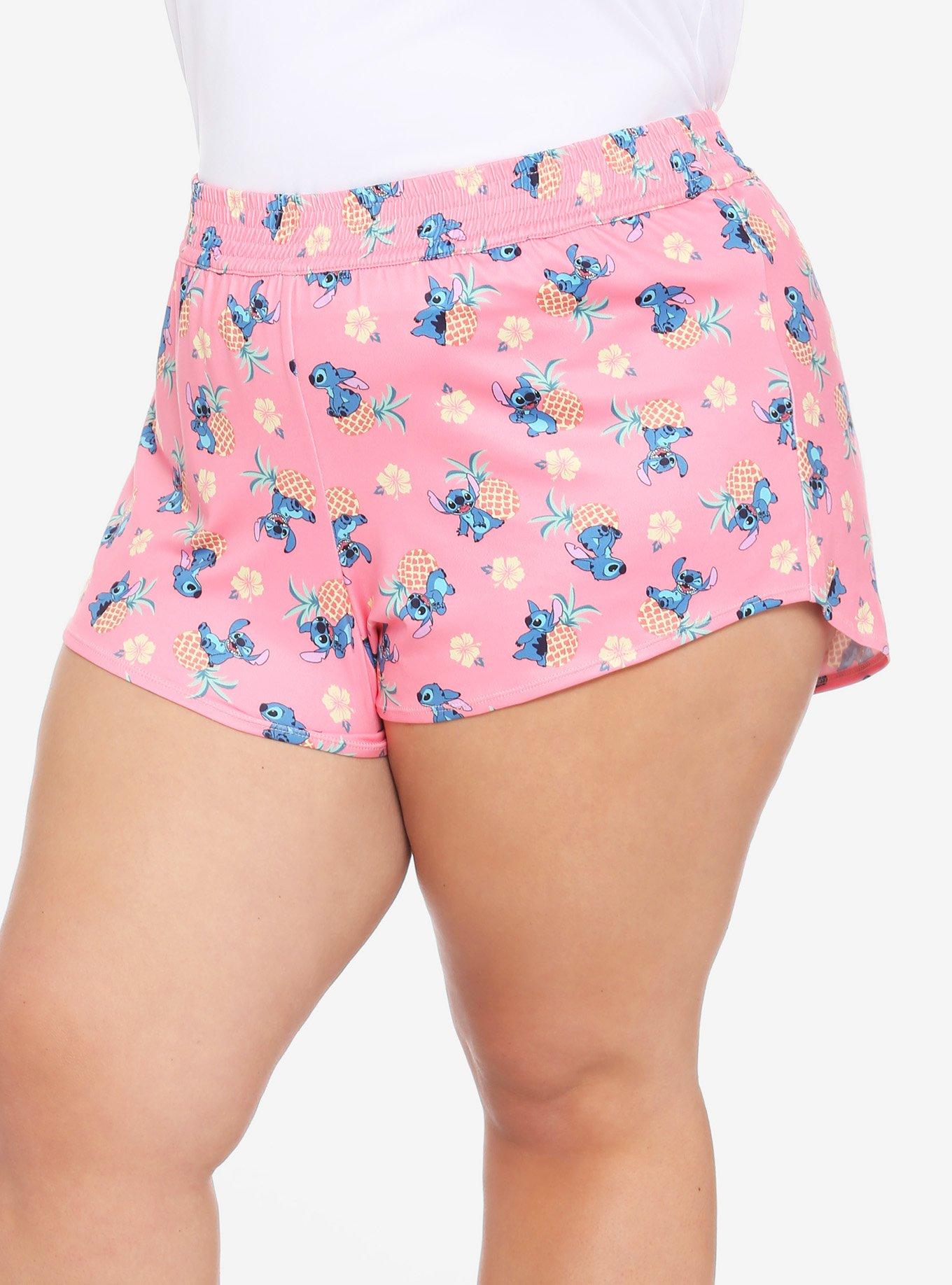Disney Lilo & Stitch Pineapple Boardshorts Plus Size, MULTI, hi-res