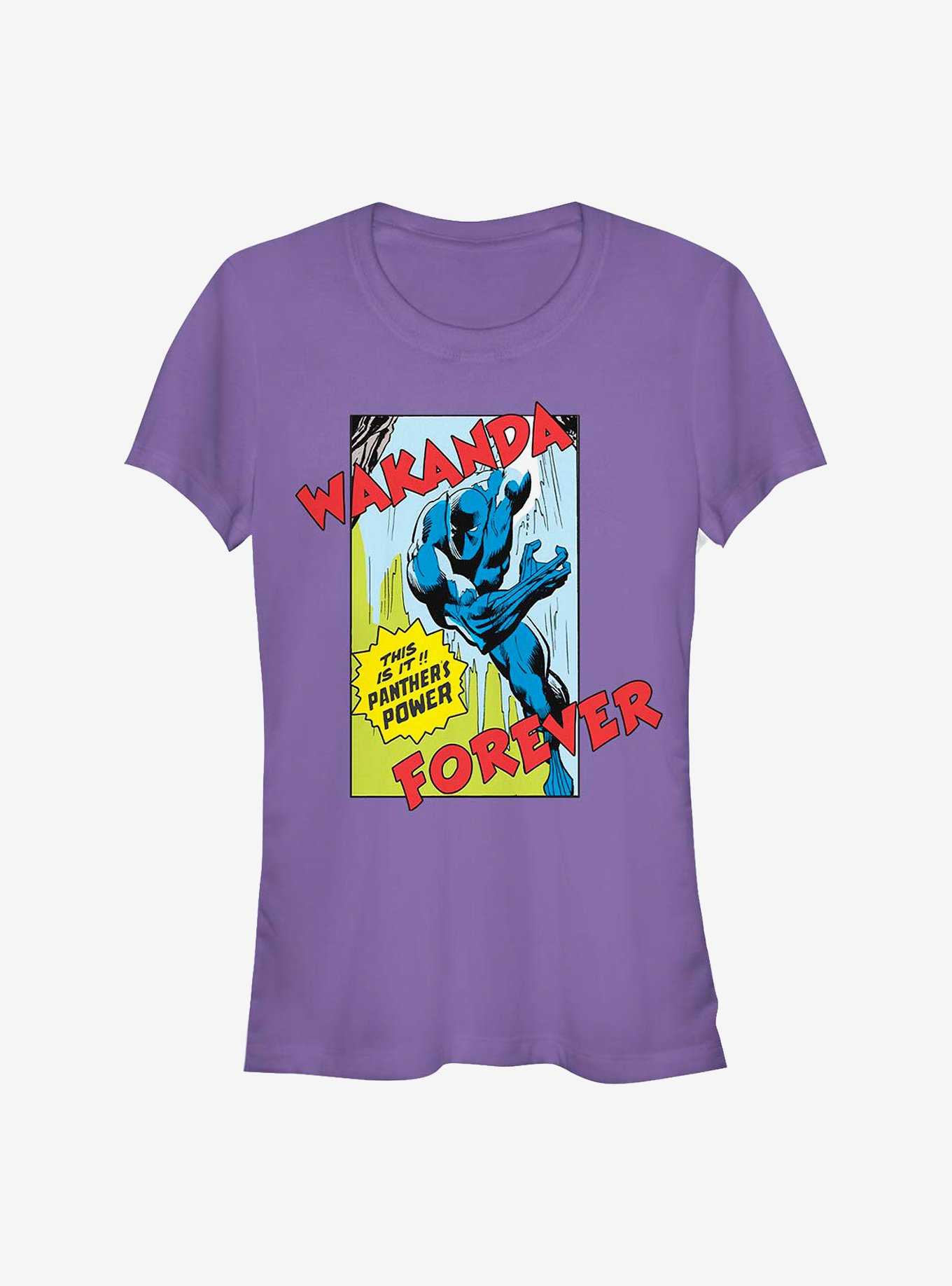 Marvel Black Panther Comic Strip Girls T-Shirt, , hi-res