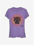 Marvel Black Panther Epic Logo Girls T-Shirt, PURPLE, hi-res