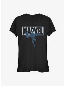 Marvel Black Panther Marvel Logo Girls T-Shirt, , hi-res