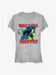 Marvel Black Panther Panther Battles Girls T-Shirt, ATH HTR, hi-res