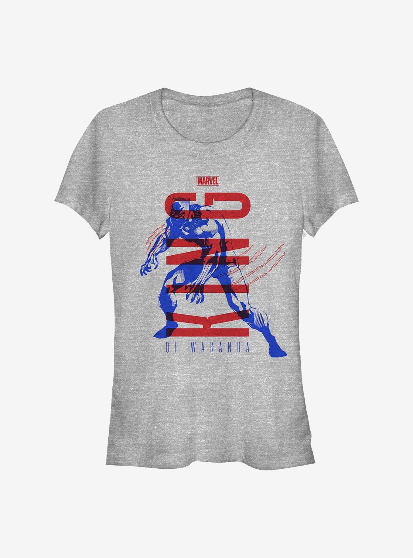 Marvel Black Panther King Of Wakanda Girls T-Shirt, , hi-res