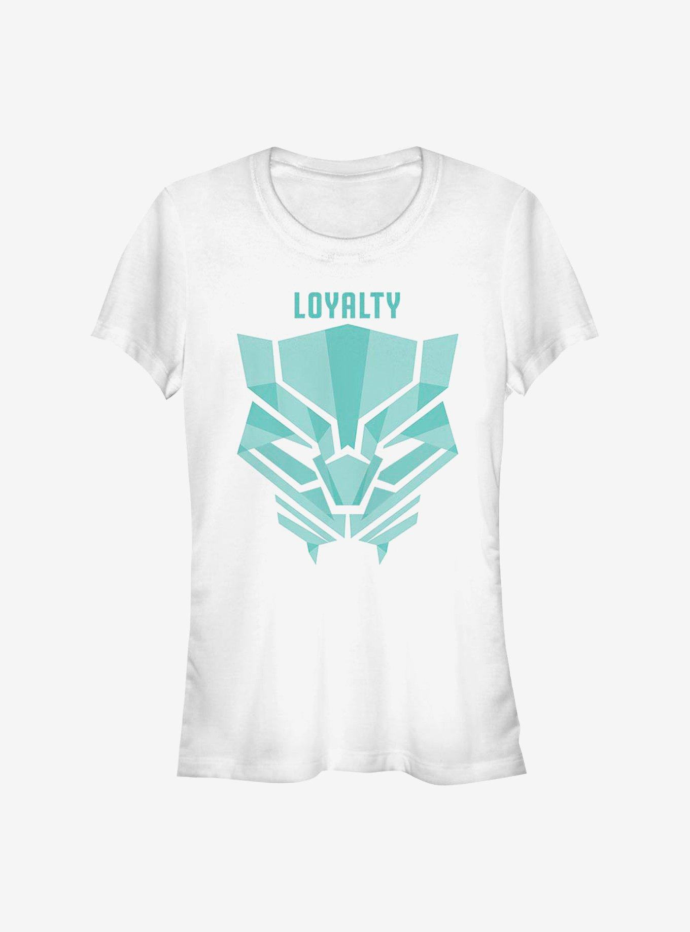 Marvel Black Panther Loyalty First Girls T-Shirt, WHITE, hi-res