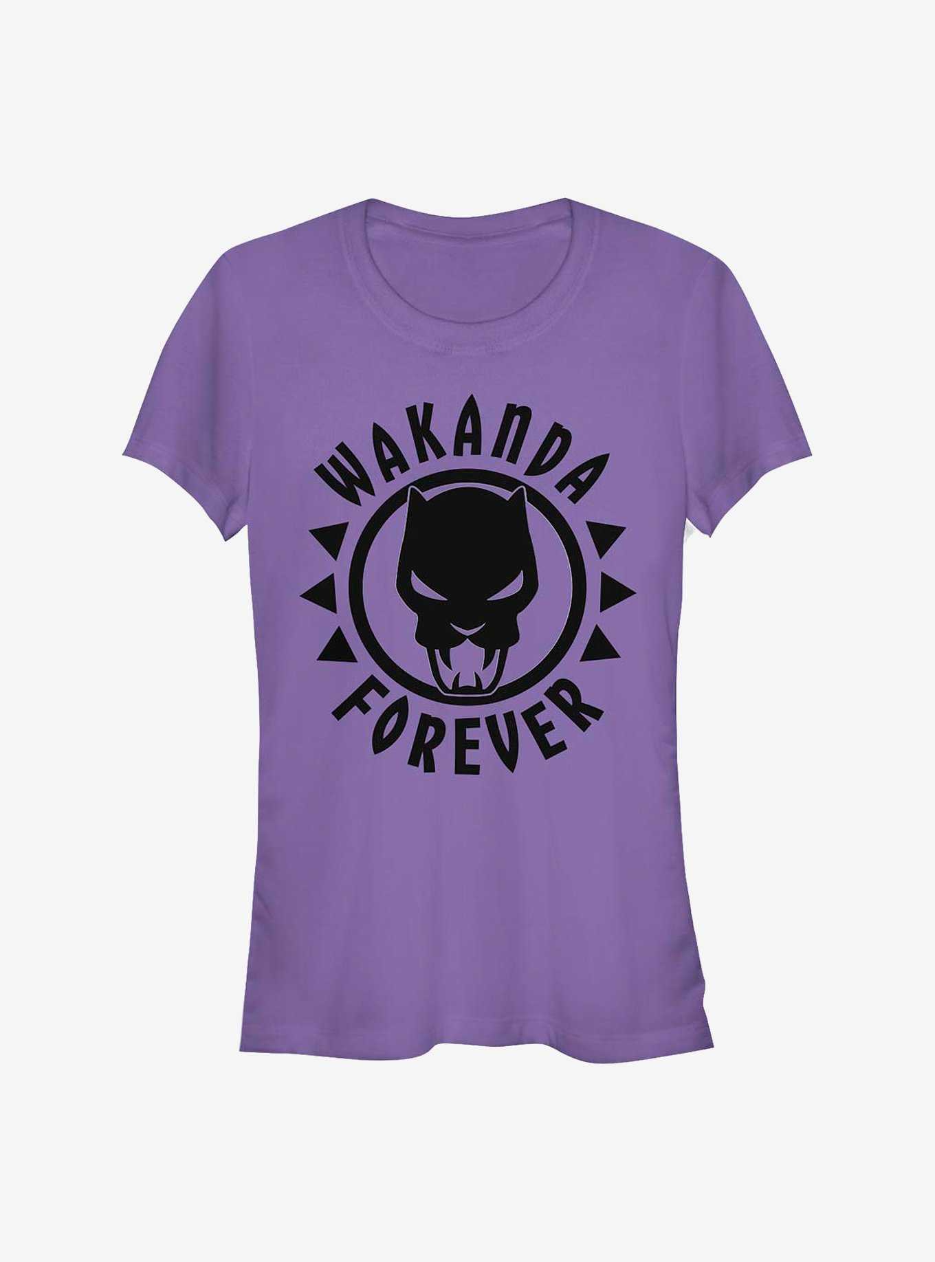 Marvel Black Panther Panther Logo Girls T-Shirt, , hi-res