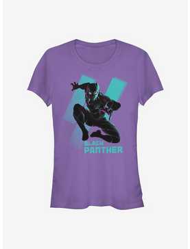 Marvel Black Panther Panther Stripes Girls T-Shirt, , hi-res