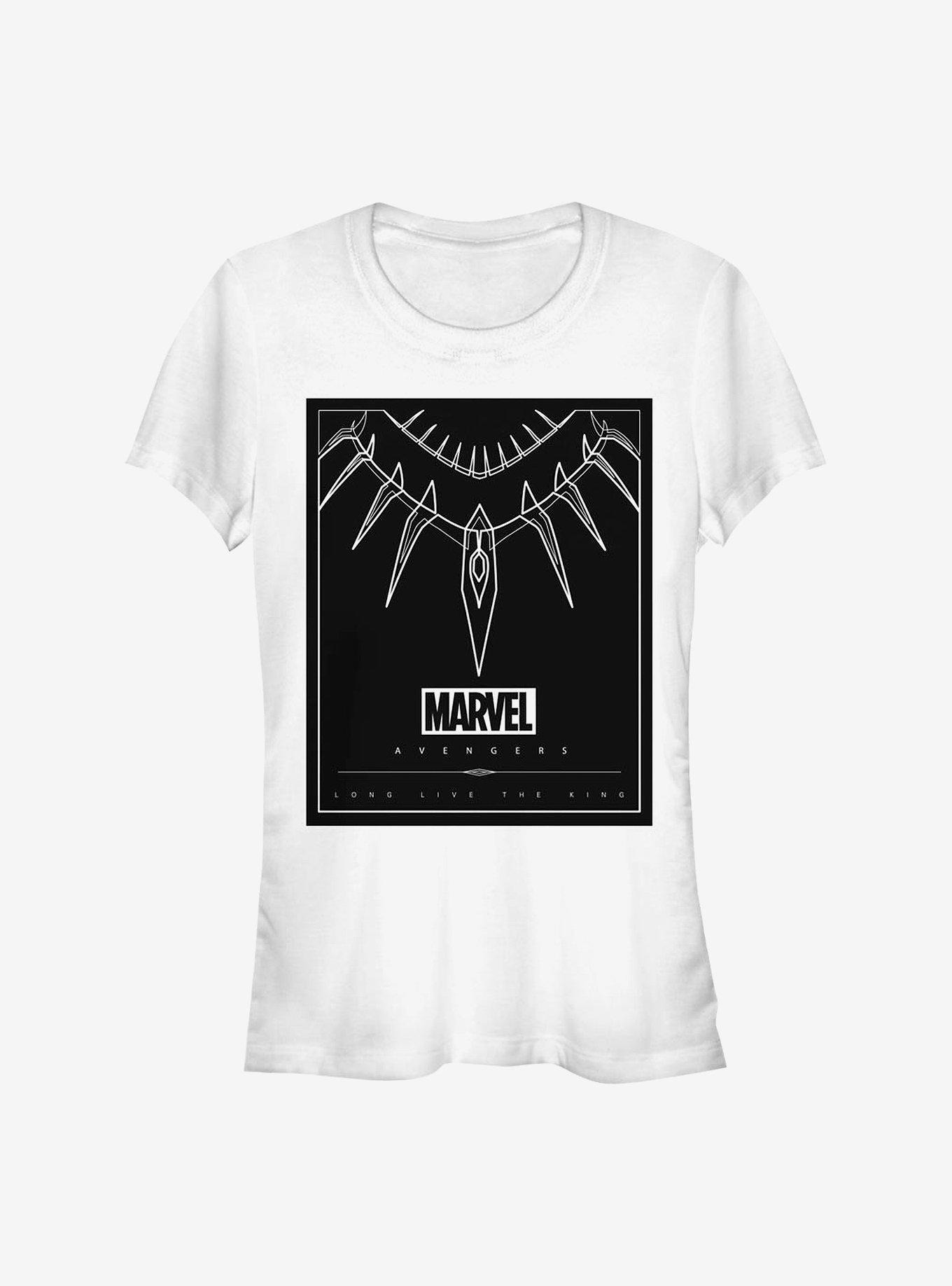 Marvel Black Panther Panther Necklace Girls T-Shirt, , hi-res