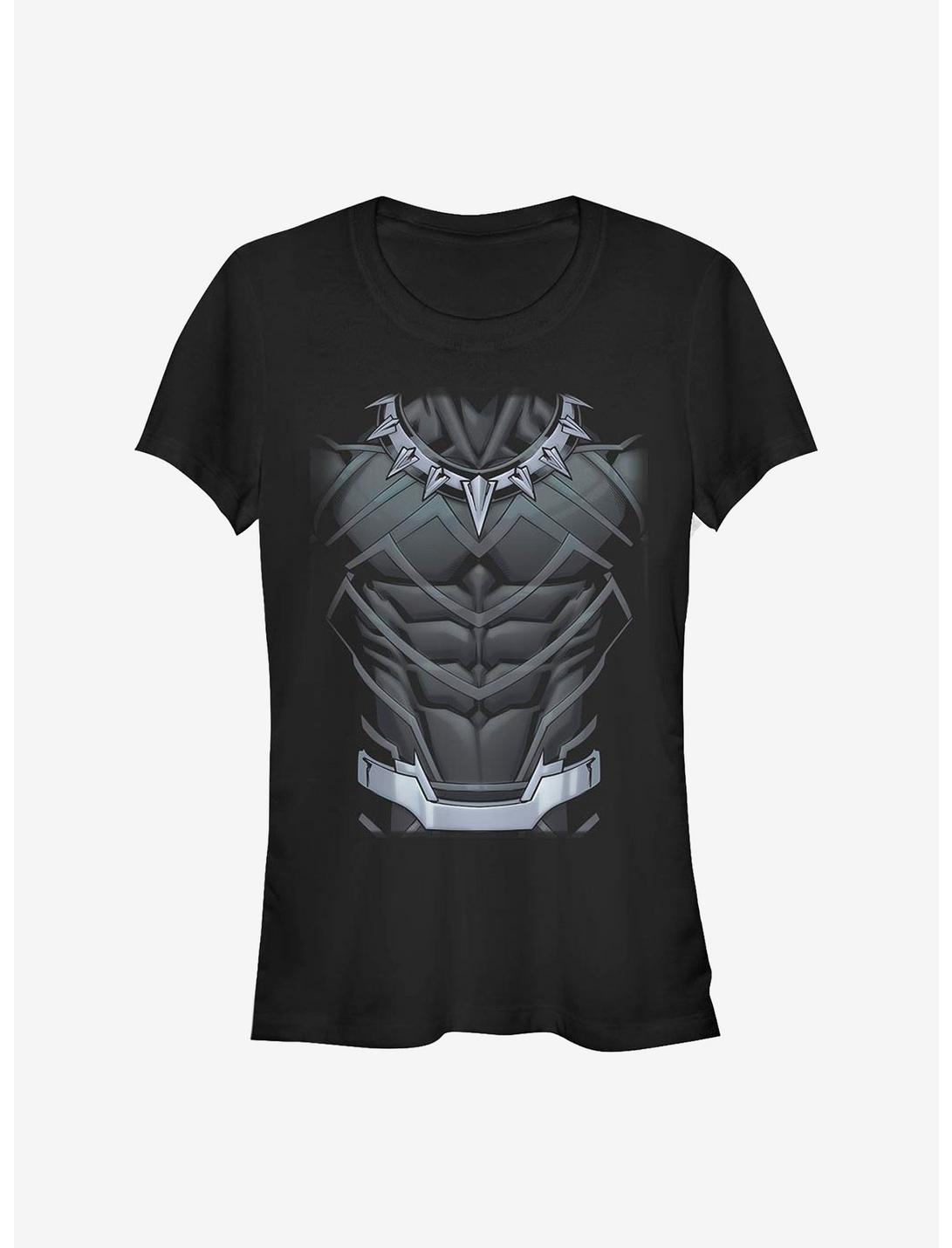 Marvel Black Panther Panther Suit Girls T-Shirt, BLACK, hi-res